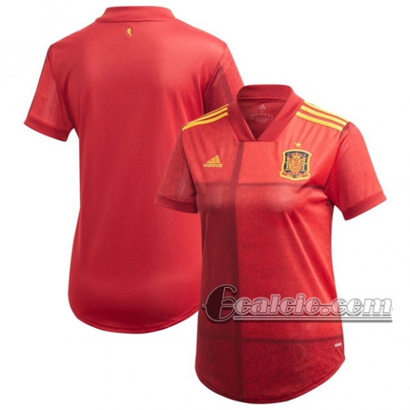 6Calcio: Spagna Prima Maglia Nazionale Donna UEFA Euro 2020