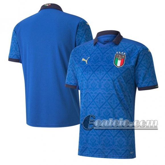 6Calcio: Italia Prima Maglia Nazionale Uomo UEFA Euro 2020