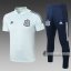 6Calcio: Maglietta Polo Shirts Spagna Manica Corta + Pantaloni Verde Clair C465# 2020 2021