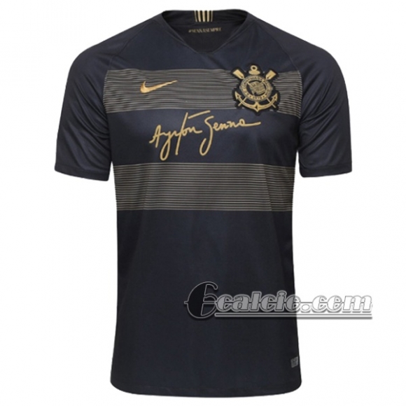 6Calcio: Corinthians Retro Terza Maglia 2018-2019