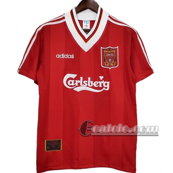 6Calcio: Fc Liverpool Retro Prima Maglia 1996-1997