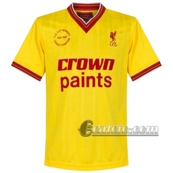 6Calcio: Fc Liverpool Retro Terza Maglia 1985-1986