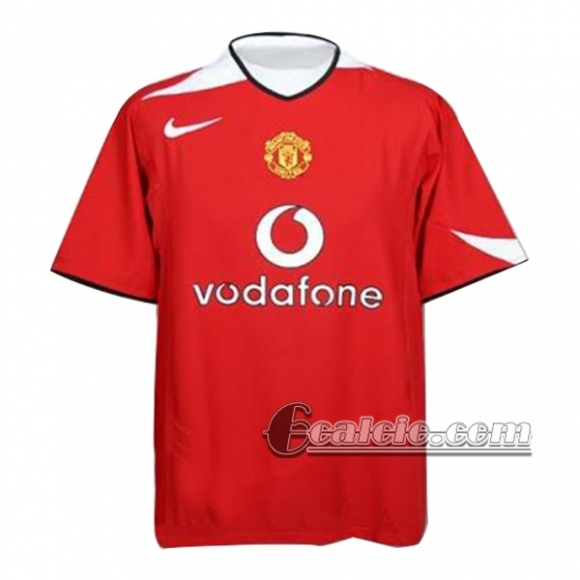 6Calcio: Manchester United Retro Prima Maglia 2004-2006