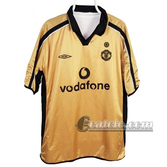 6Calcio: Manchester United Retro Terza Maglia 2001-2002