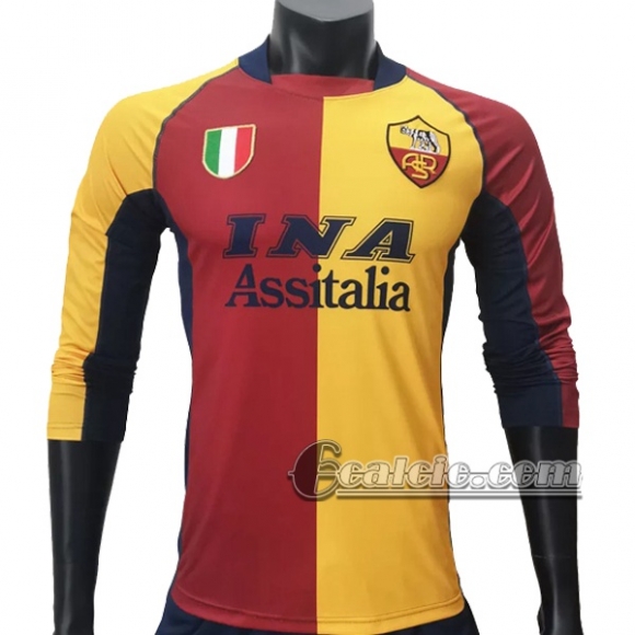 6Calcio: As Roma Retro Prima Maglia 2001-2002