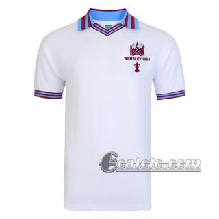 6Calcio: West Ham United Retro Maglia Finale De La Fa Cup 1980