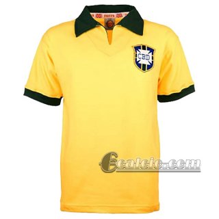 6Calcio: Brasile Retro Prima Maglia Coupe Du Monde 1958