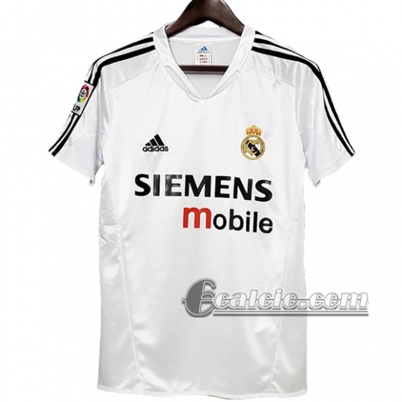 6Calcio: Real Madrid Retro Prima Maglia 2004-2005