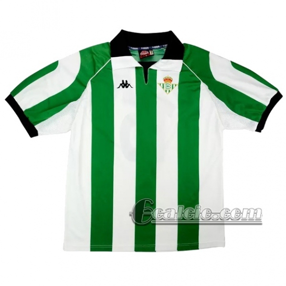 6Calcio: Real Betis Retro Prima Maglia 1998-1999