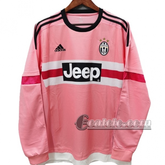 6Calcio: Juventus Retro Seconda Maglia Manica Lunga 2015-2016