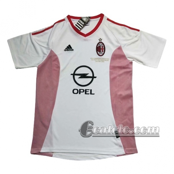 6Calcio: Milan Ac Retro Seconda Maglia 2002-2003