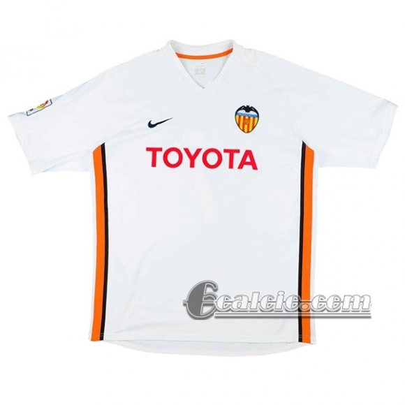 6Calcio: Valencia Cf Retro Prima Maglia 2006-2007