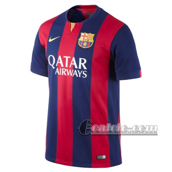 6Calcio: Fc Barcellona Retro Prima Maglia 2014-2015