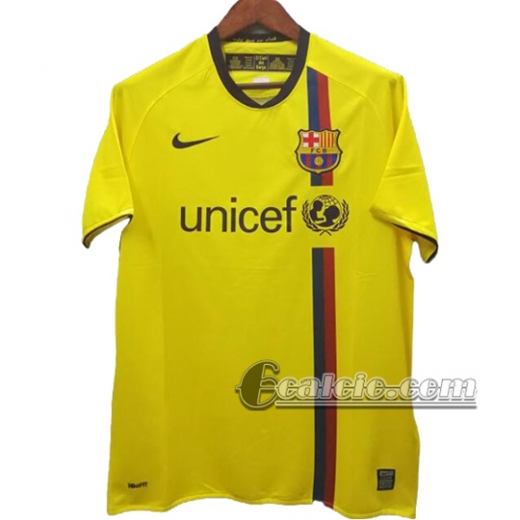 6Calcio: Fc Barcellona Retro Seconda Maglia 2008-2009