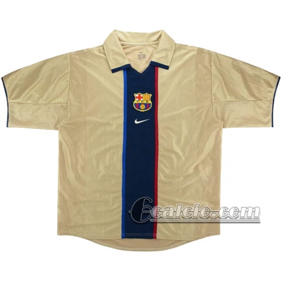 6Calcio: Fc Barcellona Retro Seconda Maglia 2001-2003