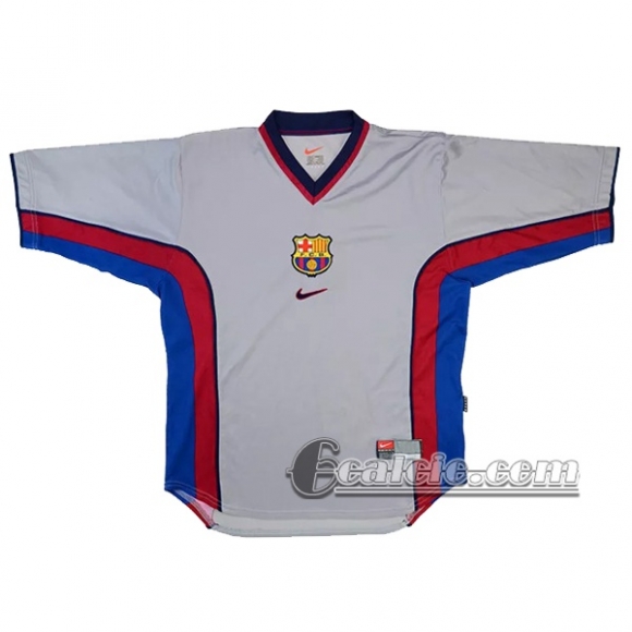 6Calcio: Fc Barcellona Retro Seconda Maglia 1998-2001