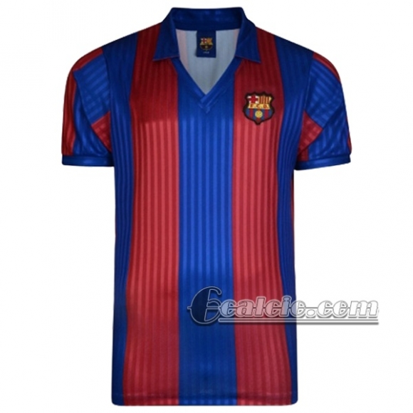 6Calcio: Fc Barcellona Retro Prima Maglia 1991-1992