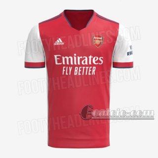 6Calcio: Prima Maglia Nuove Del Arsenal Versione Trapelata 2021 2022