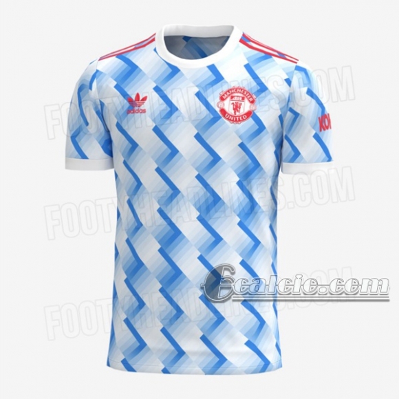 6Calcio: Seconda Maglia Nuove Del Manchester United Versione Trapelata 2021 2022