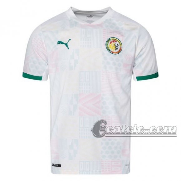 6Calcio: Prima Maglia Nuove Del Senegal 2021 2022