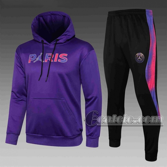 6Calcio: Felpa Tuta Nuove Del Paris Saint Germain Psg Air Jordan Malva Sw11 2021 2022