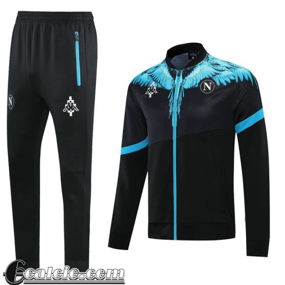 Sportswear Giacca Nuova Del SSC Naples Full-Zip nero JK45 2021 2022