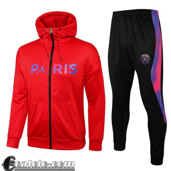 Sportswear Giacca Nuova Del PSG Paris Full-Zip rosso JK56 2021 2022