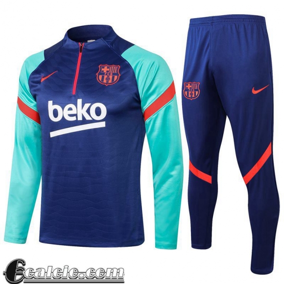 Tute Sportive Barcellona Zip blu TG23 2021 2022