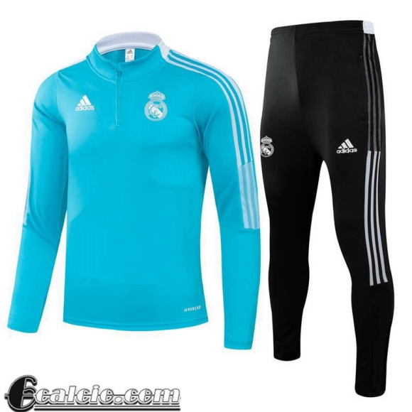 Tute Sportive Real Madrid Zip blu TG24 2021 2022