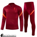 Tute Sportive Liverpool Zip rosso TG26 2021 2022