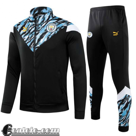 Full-Zip Giacca Bambini Manchester City nero TK21 2021 2022