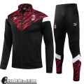 Full-Zip Giacca Bambini AC Milan nero TK22 2021 2022