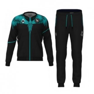 6calcio Marcelo Burlon & SSC Napoli Full-Zip Giacca verde nero