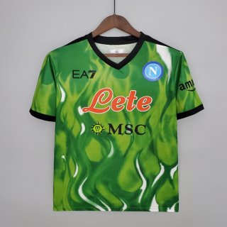 Terza Maglia Ssc Napoli EA7 Uomo 2021 2022 Verde