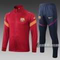 6Calcio: Giacca Tuta Fc Barcellona Full-Zip Cremisi A348# 2020 2021