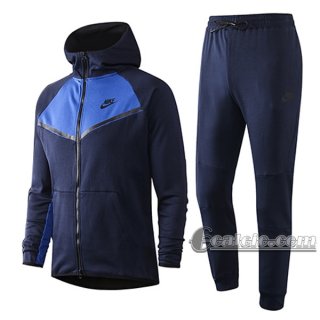 6Calcio: Giacca Tuta Nike Cappuccio Hoodie Full-Zip Marino-2 2020 2021