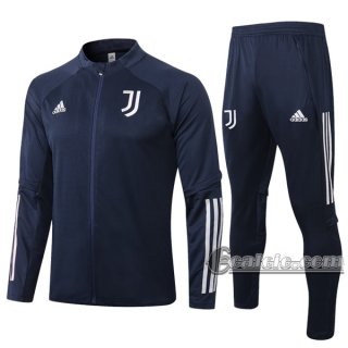 6Calcio: Giacca Tuta Juventus Full-Zip Azzurra Marino 2020 2021