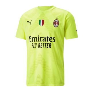 Maglie Calcio AC Milan portiere giallo Uomo 2022 23