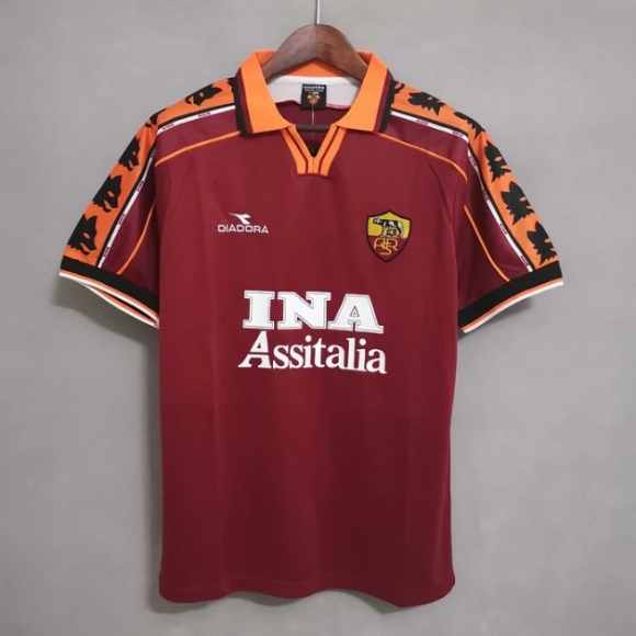 Retro Maglia Calcio Roma Seconda Uomo 00-01 FGB322