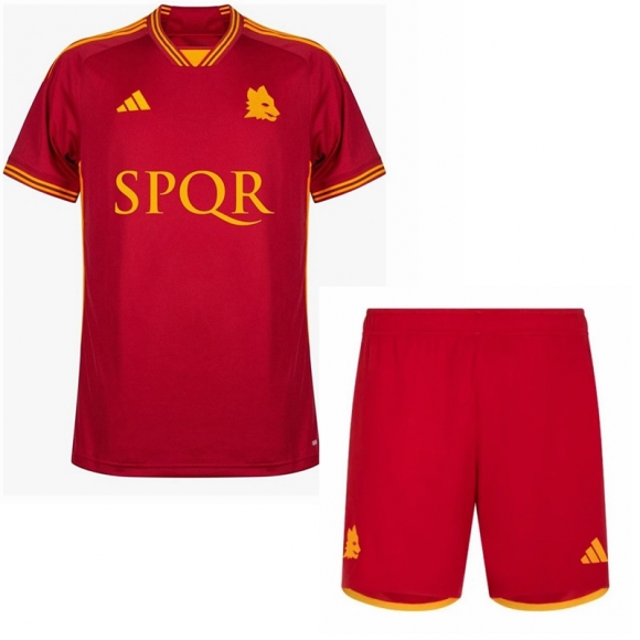 SPQR Maglie Calcio AS Roma Prima Bambini 23 24