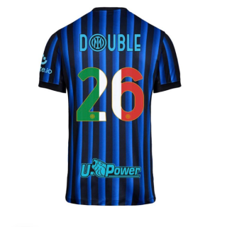 Maglie Calcio Inter Milan Prima Uomo 2025 2026-DOUBLE 26 Maglie Calcio Inter Milan Prima Uomo 2025 2026-DOUBLE 26