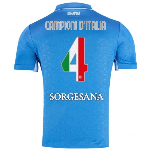 Maglie Calcio CAMPIONI D'ITALIA Napoli Prima Uomo 2024 2025