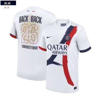 Maglie Calcio PSG Seconda 26 # Champions BACK2BACK Uomo 2025 2026 Maglie Calcio PSG Seconda 26 # Champions BACK2BACK Uomo 2025 2026
