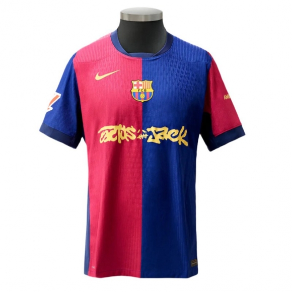Maglie Calcio Barcellona Uomo 24 25 travis scott Prima