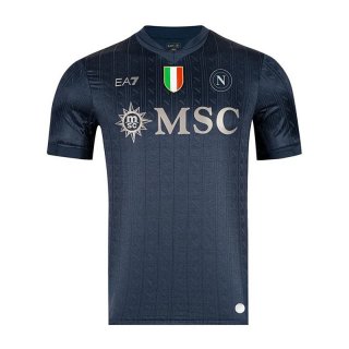 Napoli Maglia Calcio Uomo Champions League Terza 25-26