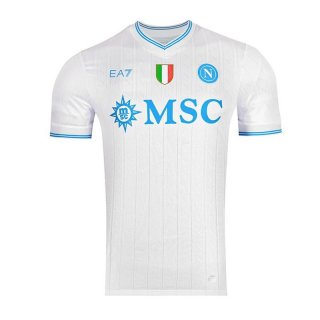 Napoli Maglia Calcio Champions League Seconda Uomo 25-26