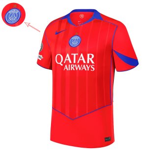 PSG Maglia Calcio Uomo Campioni d'Europa Terza Una Stella 25-26