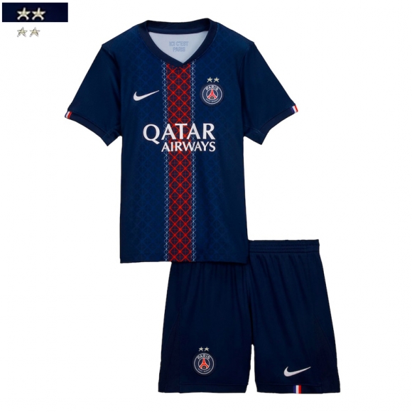 PSG Maglia Calcio Prima 2-stelle Bambino 25-26 PSG Maglia Calcio Prima 2-stelle Bambino 25-26