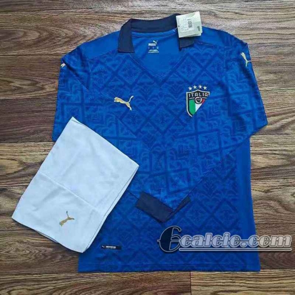 6calcio: Italia Maglia Calcio Prima Manica Lunga Stadium 2020-2021