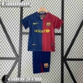 Retro Maglia Calcio Barcellona Prima Bambini 08 09